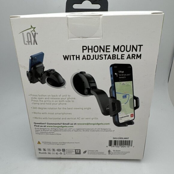 Lax Adjustable Phone Holder Hands Free With Adjustable Arm - Picture 3 of 3